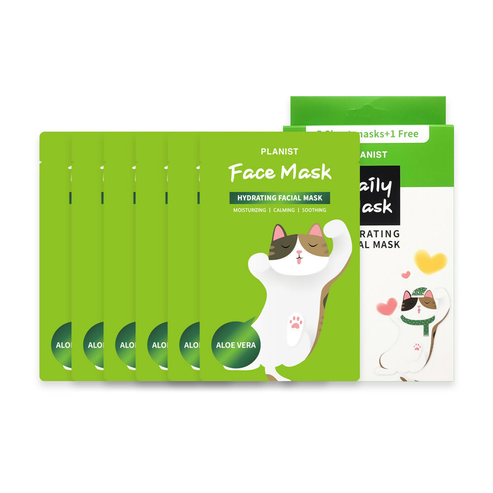 [Planist] Daily Radiant Facial Mask (6 Sheets)