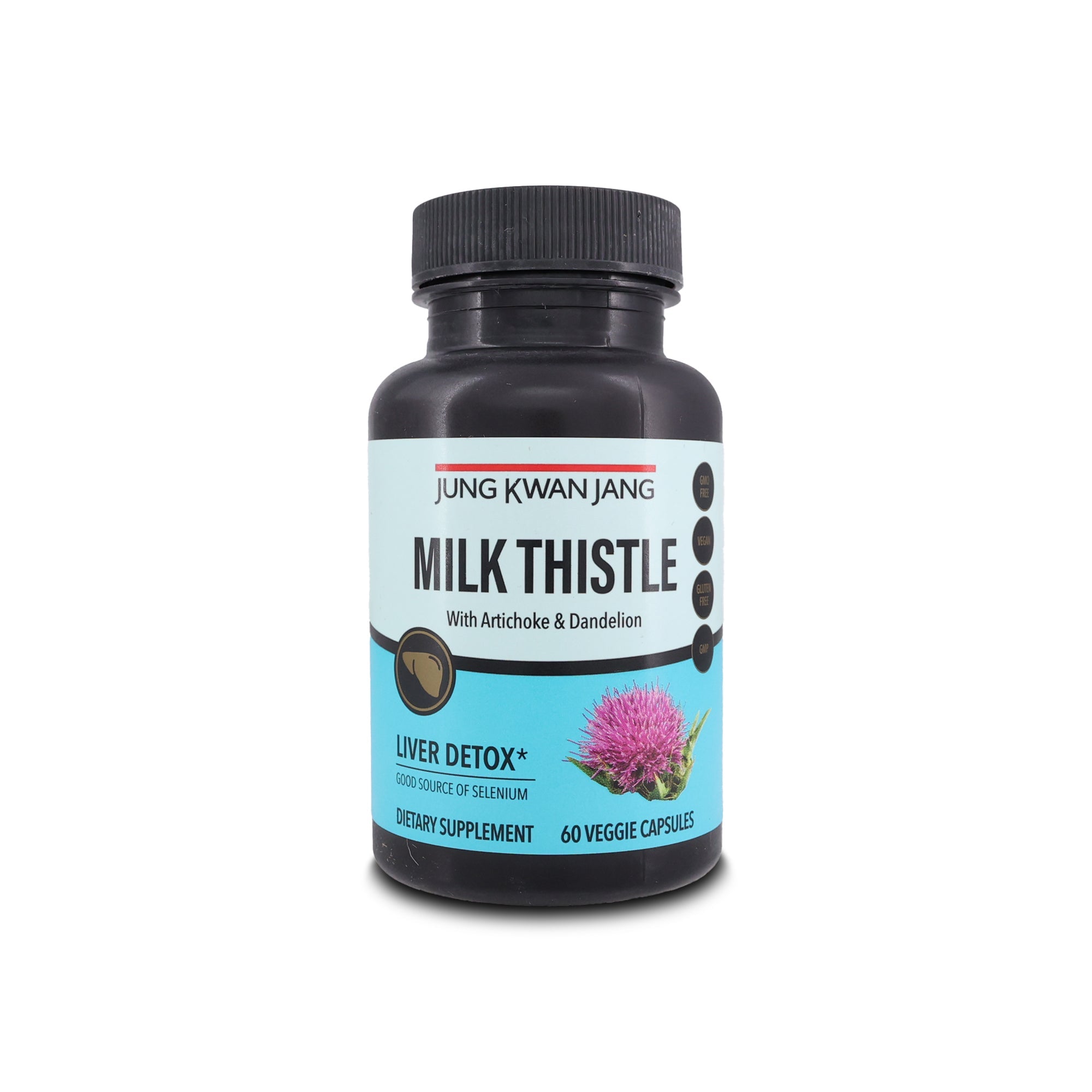 Liver Health Capsules with Milk Thistle & Artichoke - JungKwanJang