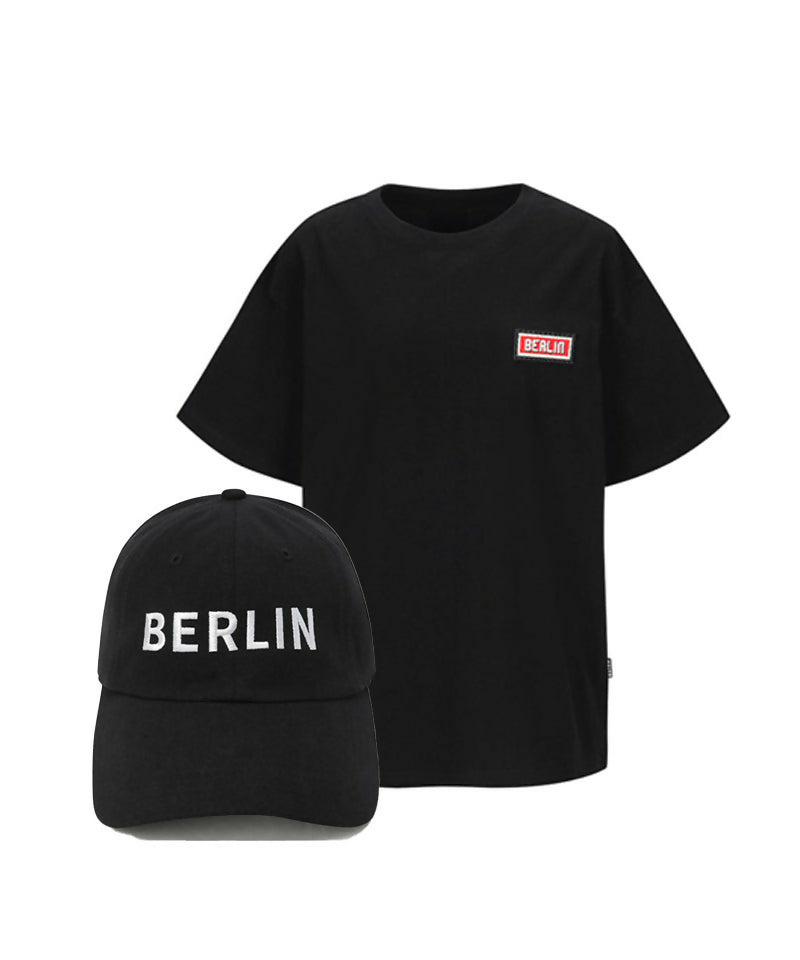 Mauer Berlin Embroided Set #2 ( Top + Hat set )