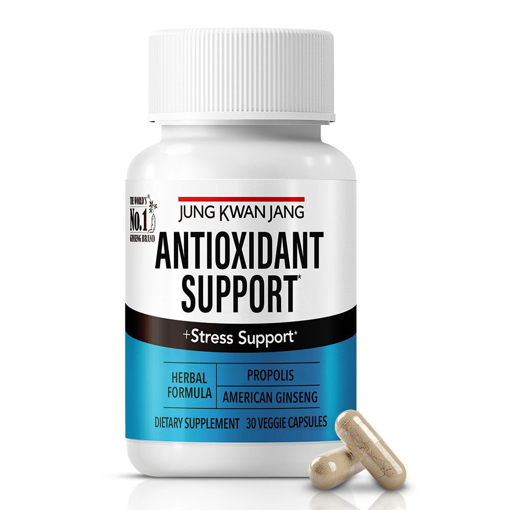 Antioxidant Support Capsules With Propolis Extract and American Ginseng Extract JungKwanJang