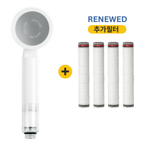 [ODK PREMIUM ONLY!] 수앤케어 세트구성! 눈에 보이는 안심 필터 샤워기 + 필터(4)