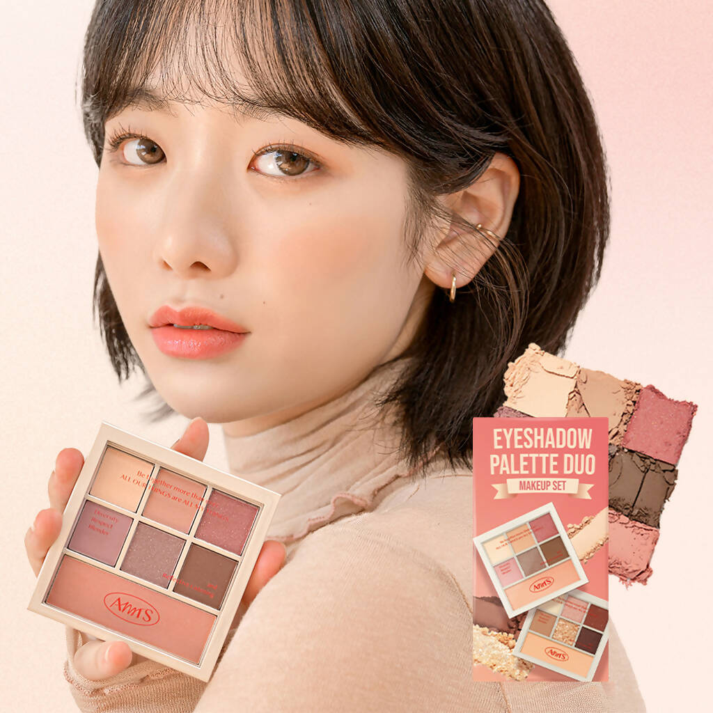 [ODK PREMIUM ONLY] AMTS Authentic Amber & Off Sienna Eyeshadow Palette Duo