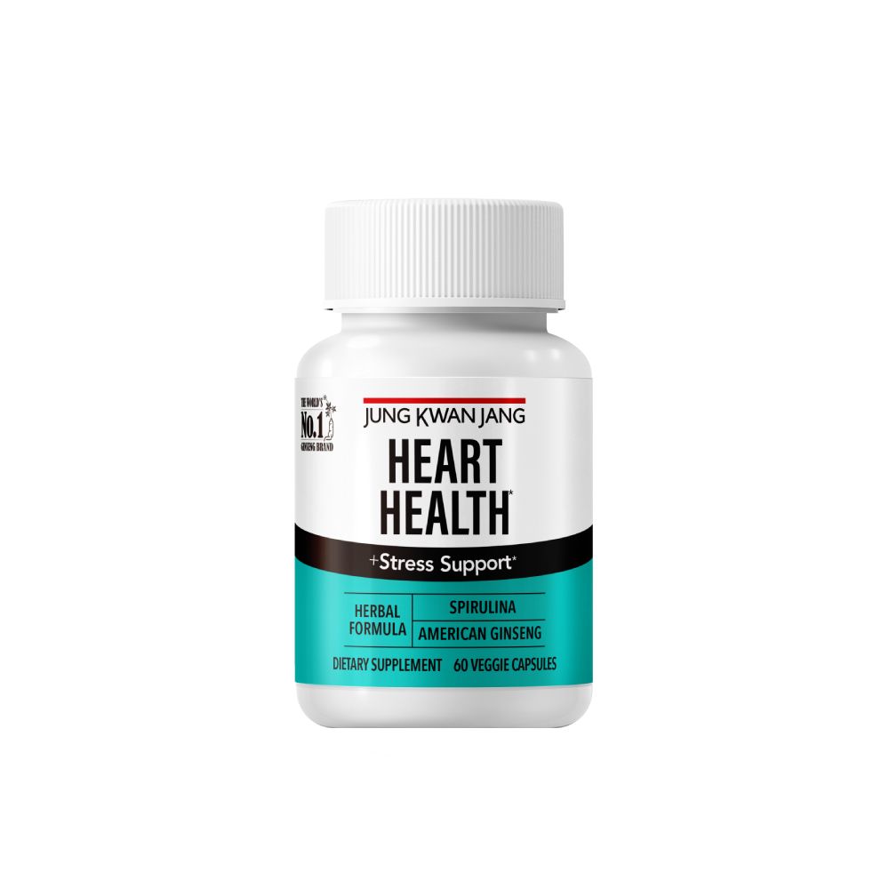 Heart Health Capsules with Spirulina and American Ginseng Extract JungKWanJAng