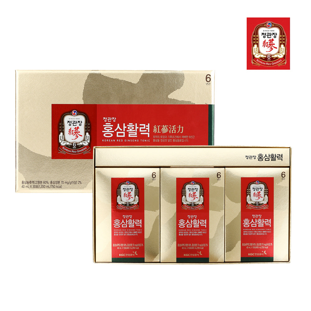 [정관장] 홍삼활력40ml*30포