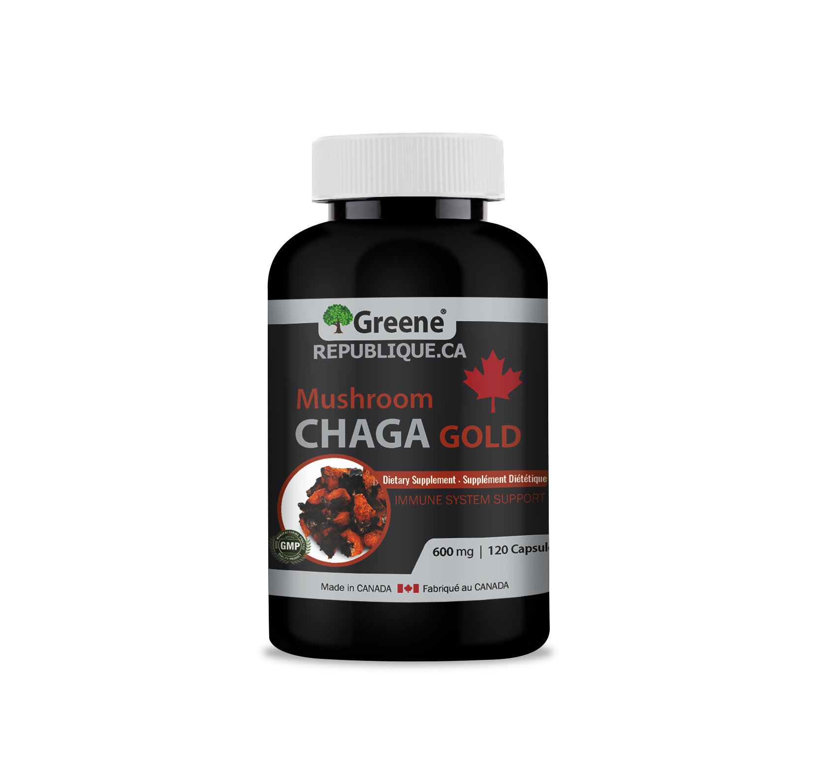 CANADA GREENE REPUBLIQUE CHAGA GOLD 120capsules