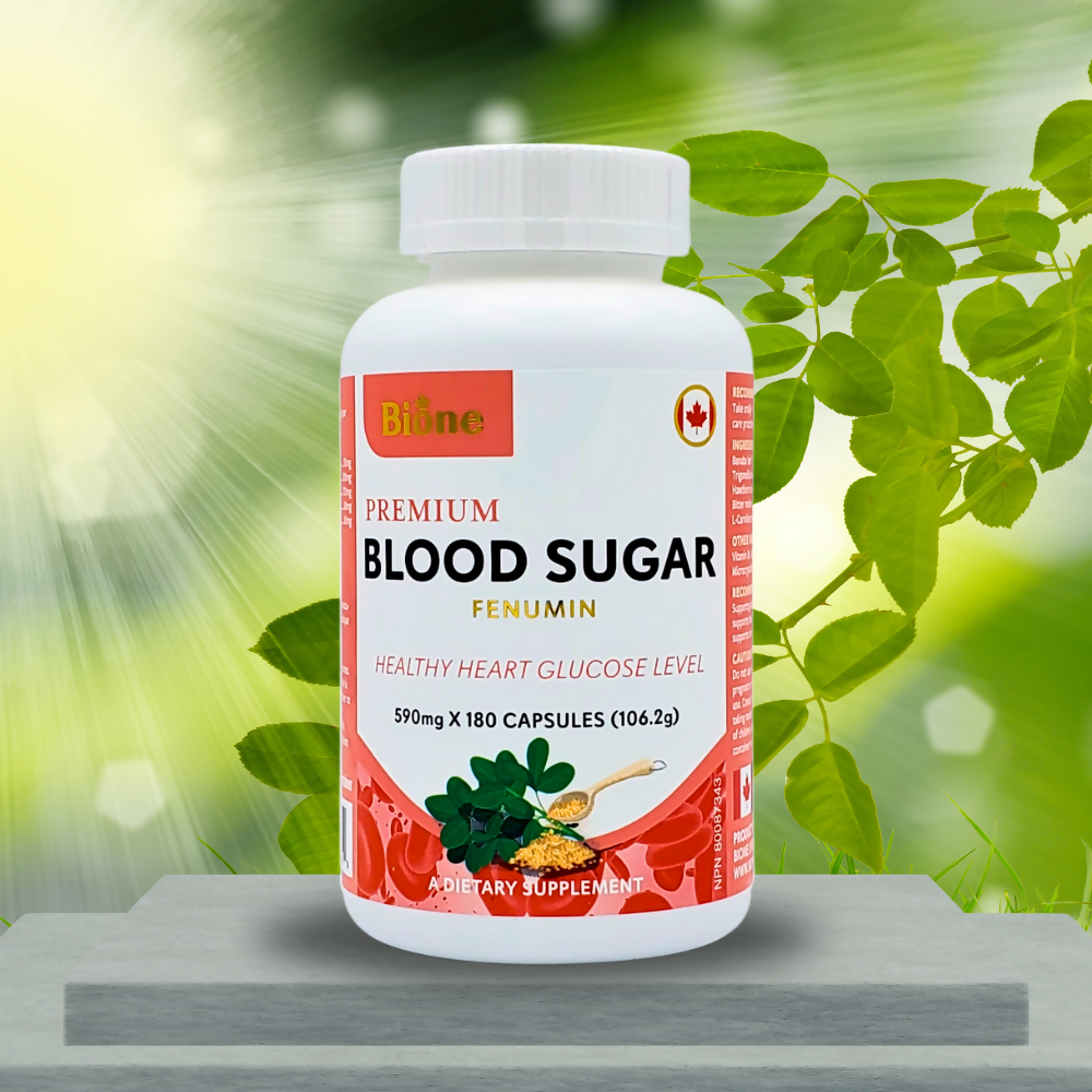 BIONE BLOOD SUAGR 180CAP